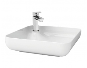 Раковина накладная Creo Ceramique Pau PU3700 (HDA057) белый